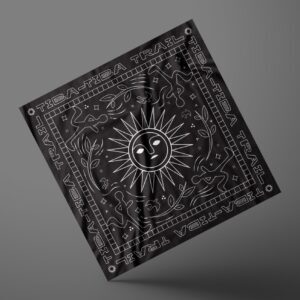 Bandana Tiba-Tiba Trail — Black Edition